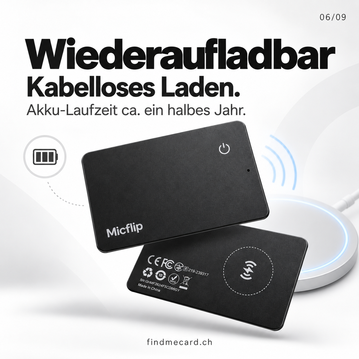 FindMeCard – Einzelkarte