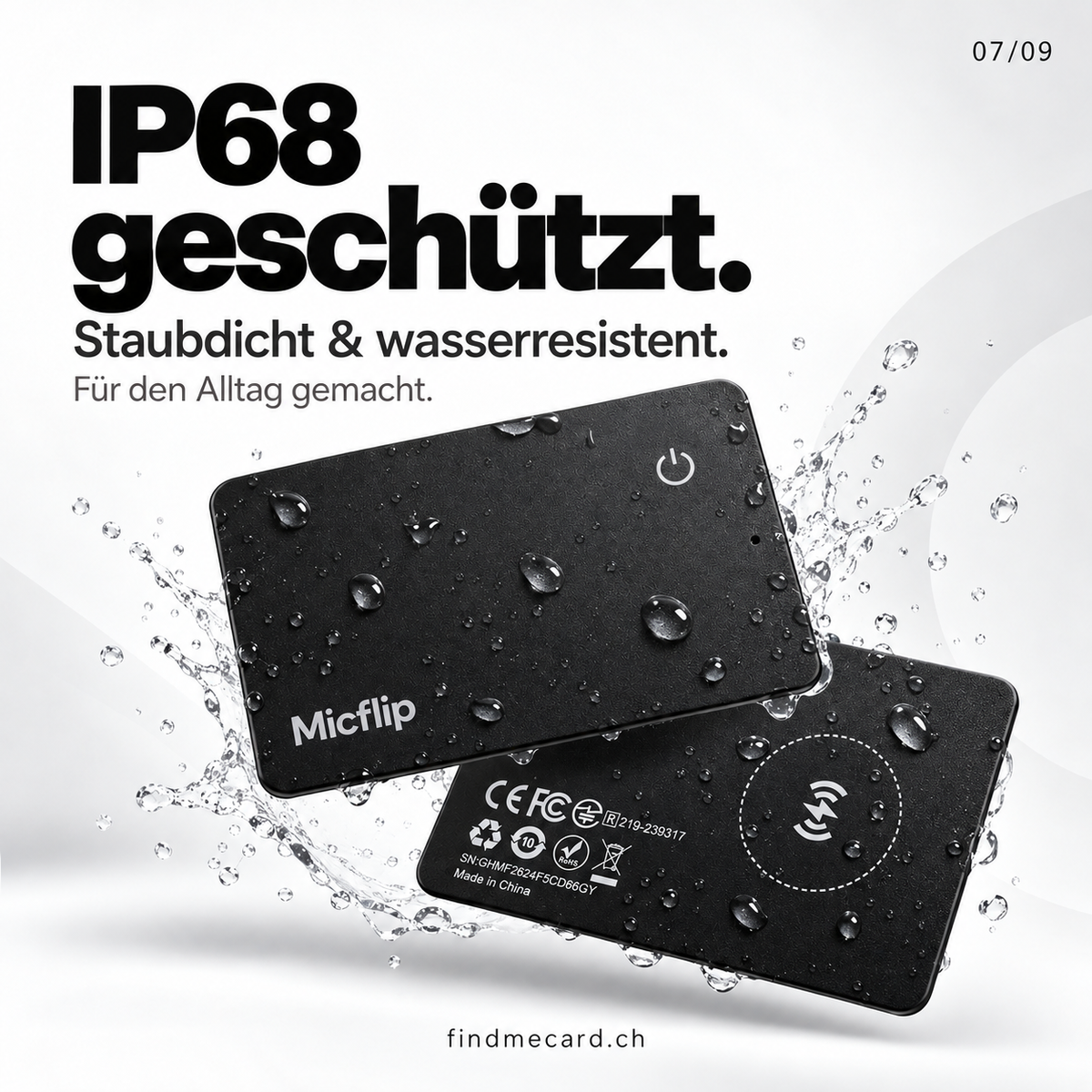 FindMeCard – Einzelkarte
